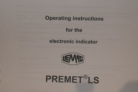 Lehmann & Michels GmbH Electronic Indicator with Printer #5