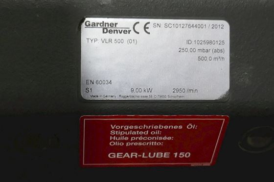 Gardner Denver Zephyr VLR 500 #2