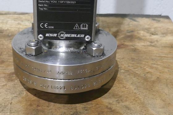 KSR Kuebler NiveauMeasurement BNA-GN1''-M1605-L60x2-MRA-ZVSS185/PN25/R48H #3