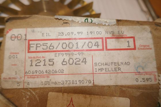 Deutz Impeller Wheel #4