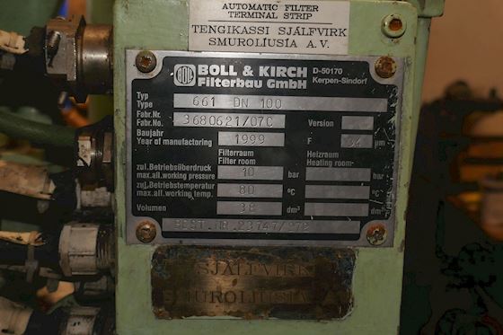 Boll & Kirch Filterbau Automatic Filter 661 DN 100 with Drain Tank #3