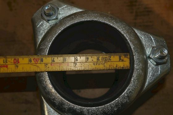 Pipe Coupling ø 75mm L=115 mm #3