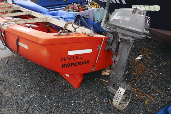 Fiberglass Recue Boat #2