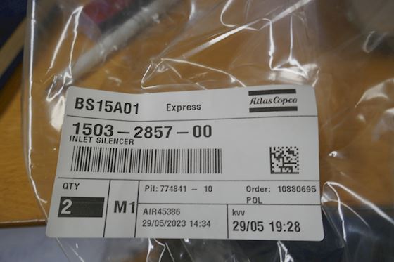 Atlas copco Silencer Inlet 1503285700 #4