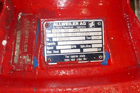 Allweiler AG NB50-200   #173 #4