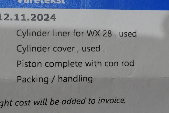 Wichmann 28B Cyl. head #3