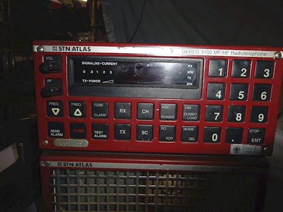 STN Atlas Debeg 3100 MF/HF Radiotelephone + Debeg H2074 loudspeaker + DEBEG 3142 Transmitter #2