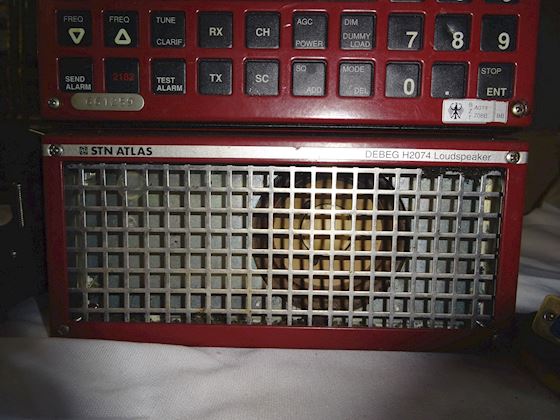 STN Atlas Debeg 3100 MF/HF Radiotelephone + Debeg H2074 loudspeaker + DEBEG 3142 Transmitter #3