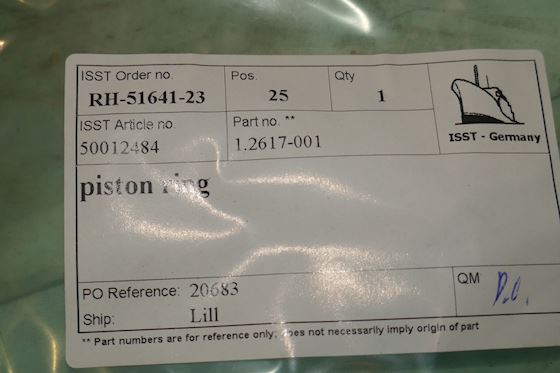 MAK Piston Ring 1.2617-001 #3