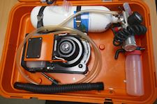 Ambu International  Emergency Case 2-Section Model AUR - 1