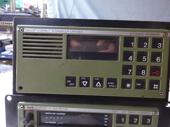 Compact HF SSB RE 2100 + Scrambler 2001 #3