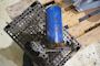 Grease container hand operated pump for fixed installation #2