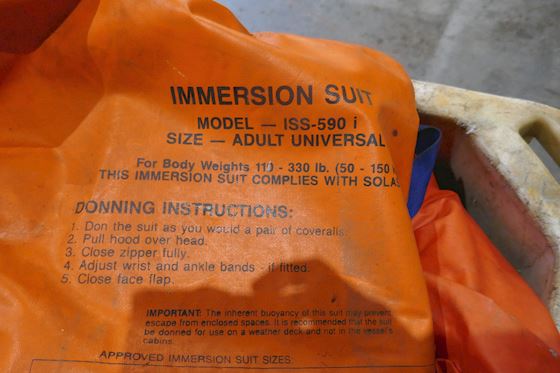 Stearns Manufacturing Co Immersion Suit  ISS-590 I #6