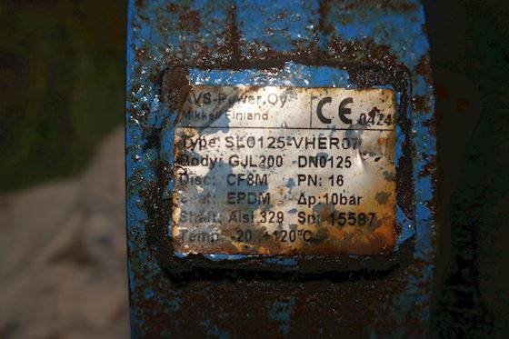 Prisma Butterfly Valve DN 125 Pneumatic PP 20 #5