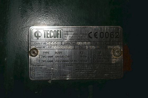 Tecofi VG 3400 DN 250 #4