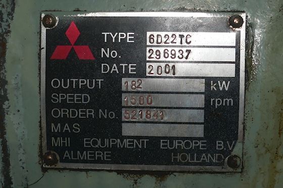 Mitsubishi 6D22TC #7