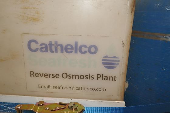 Cathelco Seafresh Reverse Osmosis Plant T12 #8