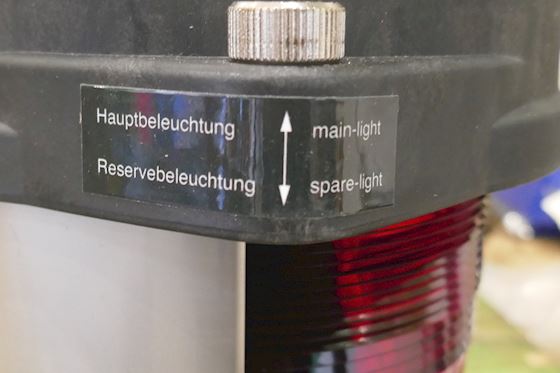 Double Backbord Light DSSb760 Red #4