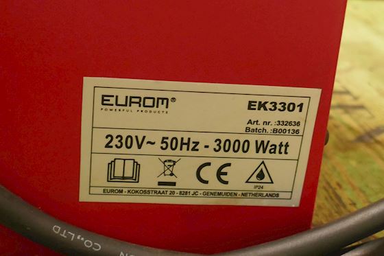 Eurom EK3301 Heat Blower 3000W #5