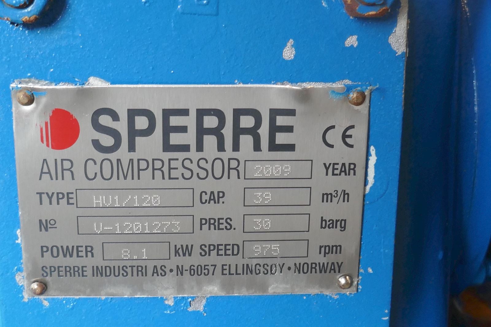 Sperre (Norway) HV1 Series