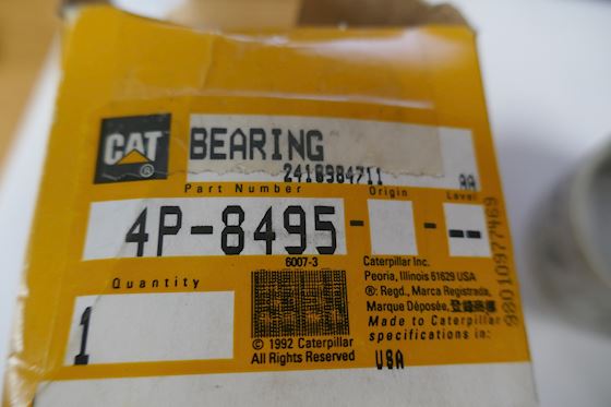 Caterpillar Connecting Rod Bearing 4P-8495 #4