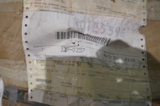 Caterpillar Gasket 129-0357 #2