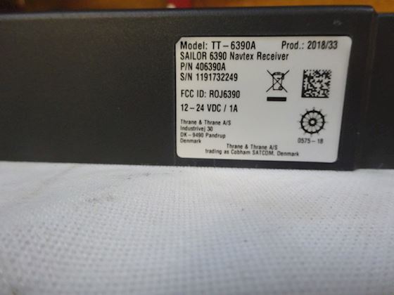 Sailor Navtex Receiver 6390 #2