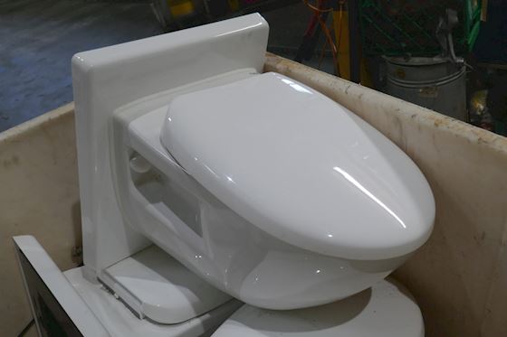 Jets Wall Mounted Vacuum Toilet Charm #1