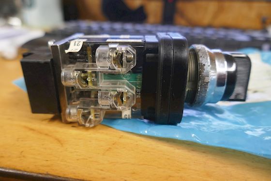 MAN B&W Alpha Start/Stop Switch for Alpha Diesel Start Panel #6