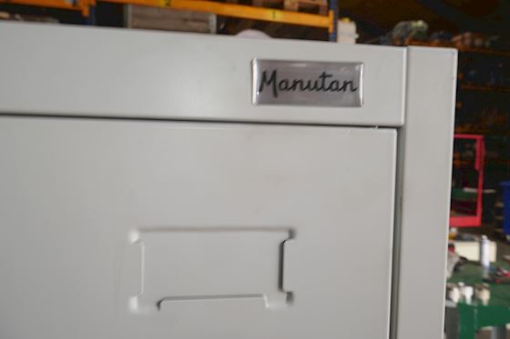 Manutan Steel cabinet 4 Shelves #4
