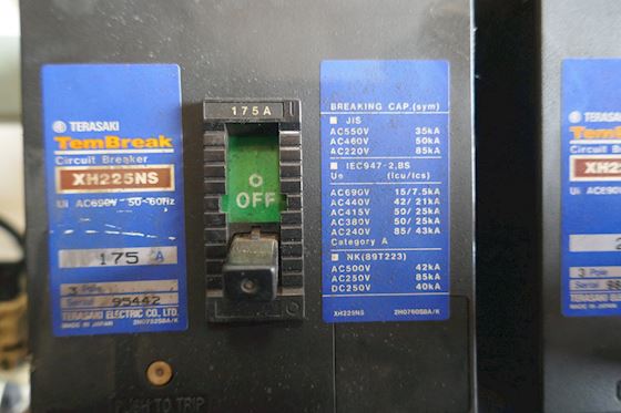 Terasaki TemBreaker XH 225NS  175A #1