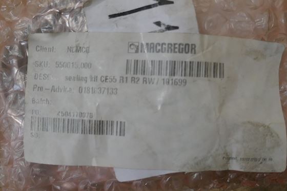 MacGregor Sealing Kit #9