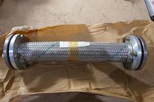 Yanmar Braided Corrugated Flexible Metal Hose with Flanged Ends 21/2''  DN65 - 1