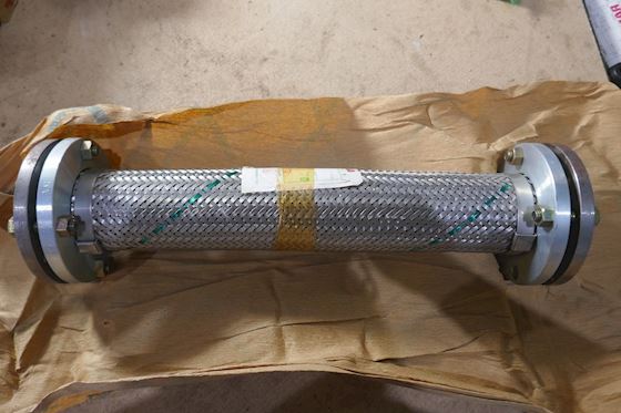 Yanmar Braided Corrugated Flexible Metal Hose with Flanged Ends 21/2''  DN65 #1
