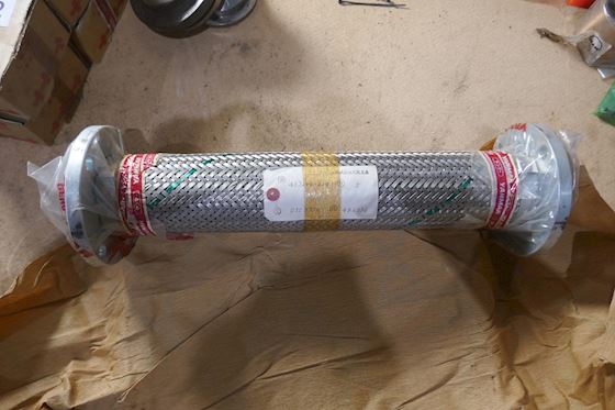 Yanmar Braided Corrugated Flexible Metal Hose with Flanged Ends 2 1/2'' DN 65 #1
