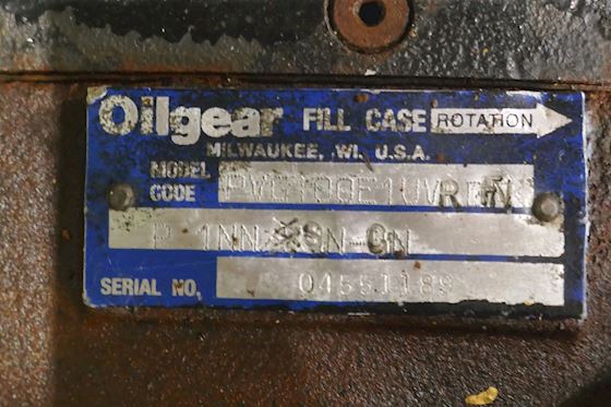 Oilgear PVG100E1UVRDFN P-1NNSN-GN and PVG100E1UVRGFK P.1NNSN #5