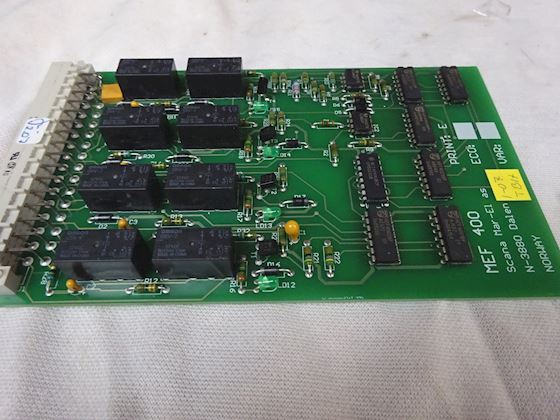 Scana Mar-El Resdponsibility card MEF-400 #3