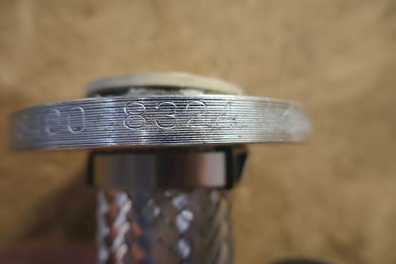 Braided Corrugated Flexible Metal Hose with Flanged Ends  1'' #4