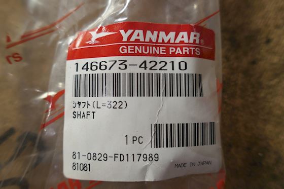Yanmar Shaft L=322 146673-42210 #3
