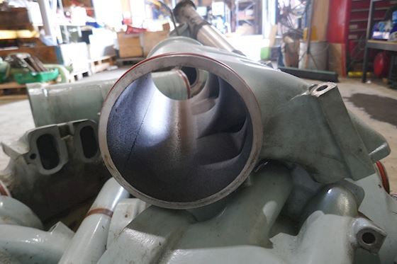 MTU Misc. Intake Manifold pipe #3