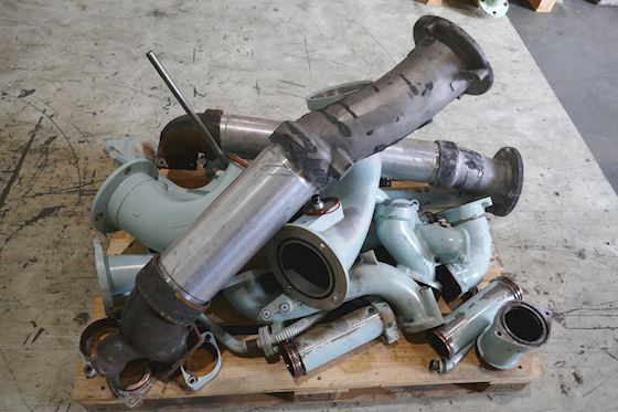 MTU Misc. Intake Manifold pipe #4