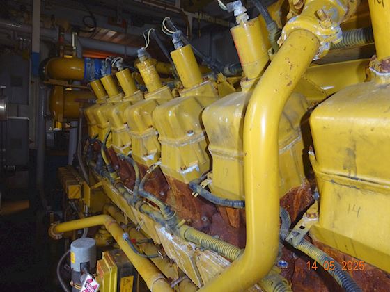 Caterpillar 3516G Gas gen set #1