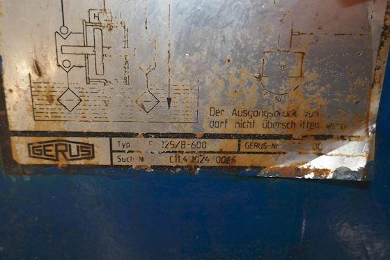 Gerus Nozzle Tester Stand LP 125/8-600 #5