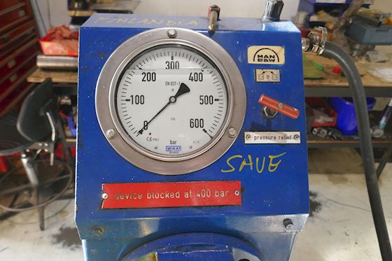 Gerus Nozzle Tester Stand LP 125/8-600 #1