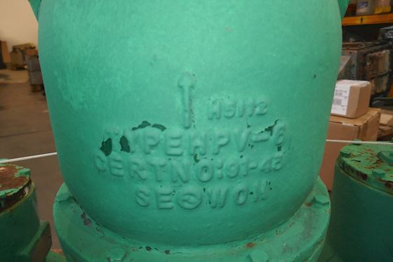 Sewon High Velocity P/V  V/V  HPV-6 #2