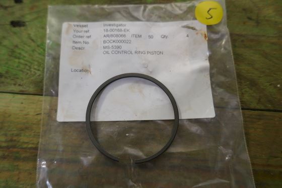 Bock Oil Control Ring Piston #1