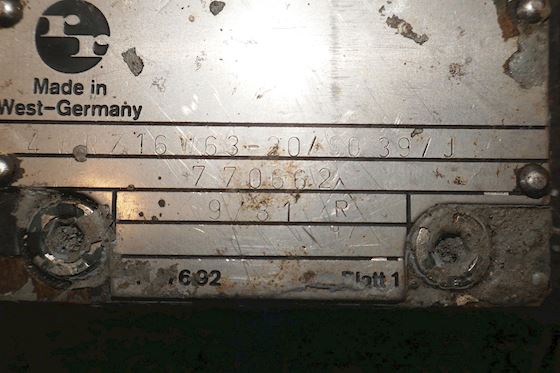 Rexroth Proportional Directionel Valve 4WRZ16W63-20/SO39/J #6