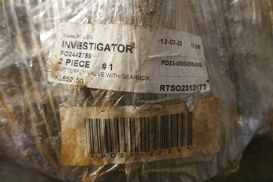 Sigeval Butterfly Valve with Gearbox KL650150 #9