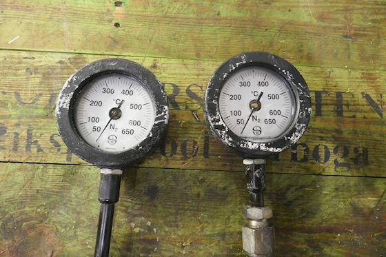 SLW Ludwig Schneider Exhaust Termometer 50-650°C #1