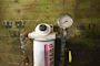 Racor Parker R160P Fuel Filter/Water Separator Assembly with Head and Manomter #1